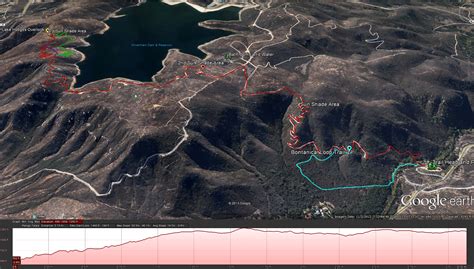 Lake Hodges Trail Map