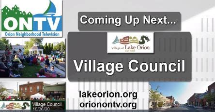 lake orion village council