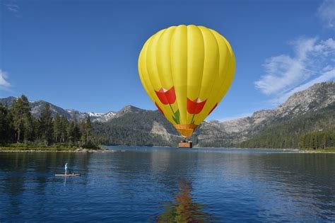 lake tahoe hot air balloon