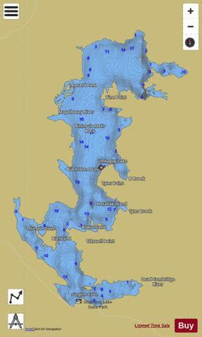 Lake Umbagog Depth Chart