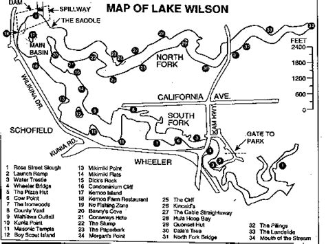 Lake Wilson Map