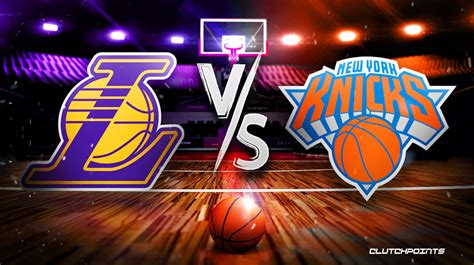 lakers at knicks tickets online