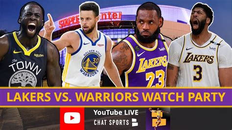 lakers game today live stream youtube