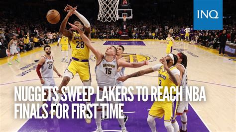 lakers get swept by nuggets