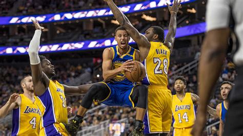 lakers golden state game last night