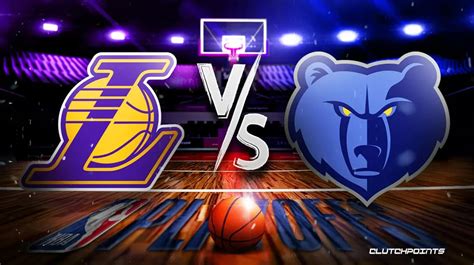 lakers grizzlies game 2 prediction