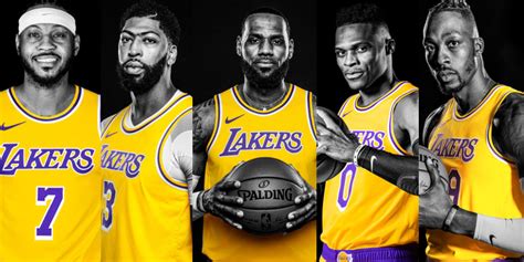 lakers lineup 2021