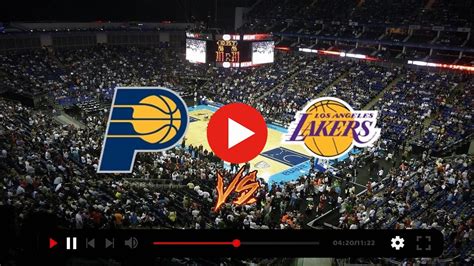 lakers pacers live stream