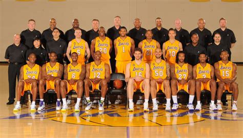 lakers players 2012