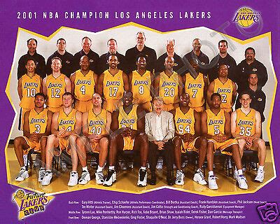 lakers roster 2000 01