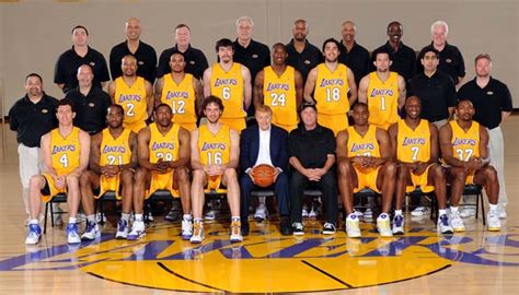 lakers roster 2010 stats