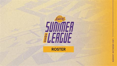 lakers summer league roster 2023