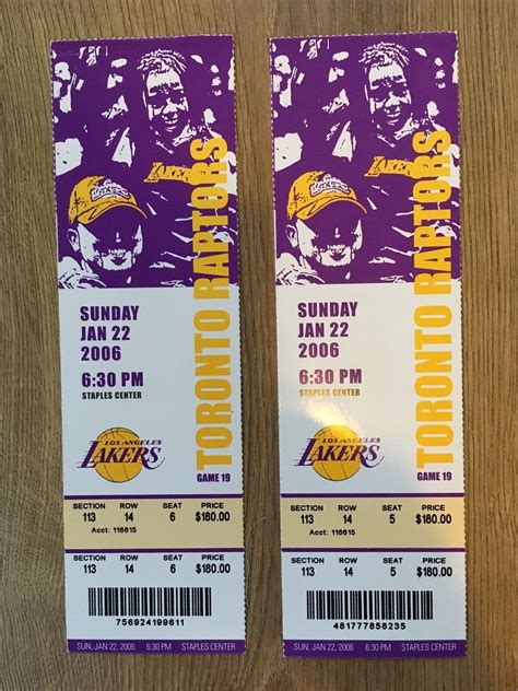 lakers tickets for celebrities