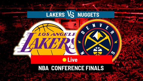 lakers vs denver box score live