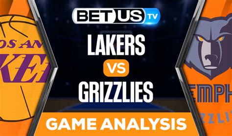 lakers vs grizzlies prediction sportsbookwire