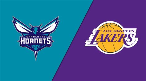 lakers vs hornets live game