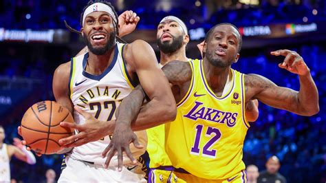 lakers vs indiana pacers