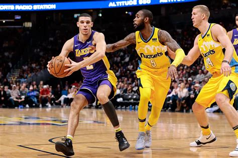 lakers vs nuggets games series