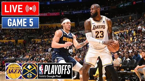 lakers vs nuggets live streaming