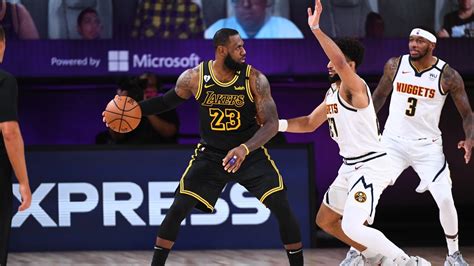 lakers vs nuggets playoffs 2020