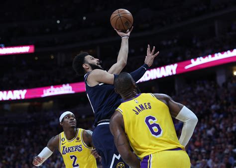 lakers vs nuggets stats game 2