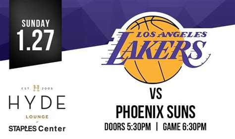 lakers vs suns tickets discount