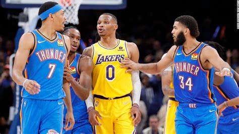 lakers vs thunder watch live