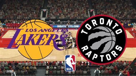 lakers vs toronto tickets