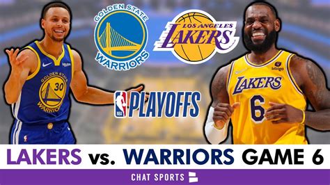 lakers vs warriors game 6 live