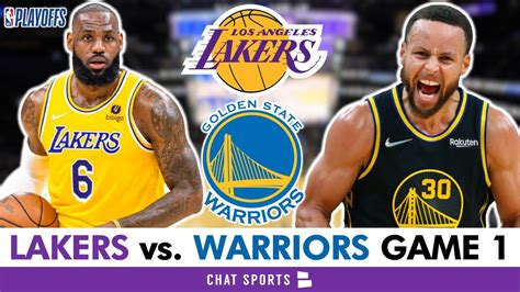 lakers vs warriors game one