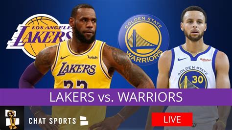 lakers vs warriors live streaming