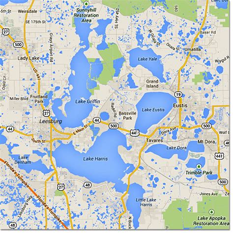 lakes in central florida