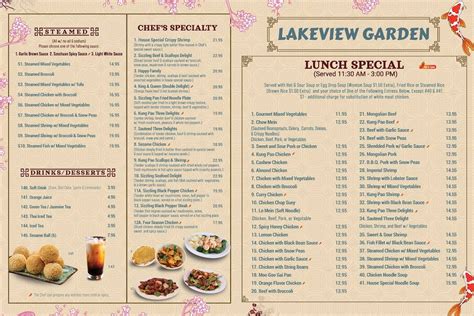 lakeview garden menu
