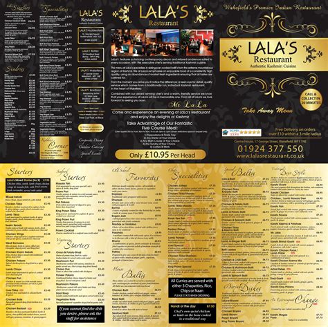 lala restaurant puerto rico menu