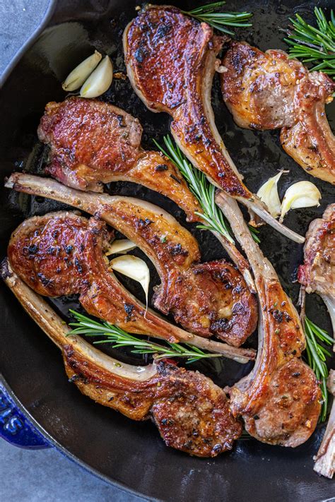 Lamb Chops Griddle Pan