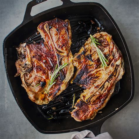 Lamb Chops On Grill Pan