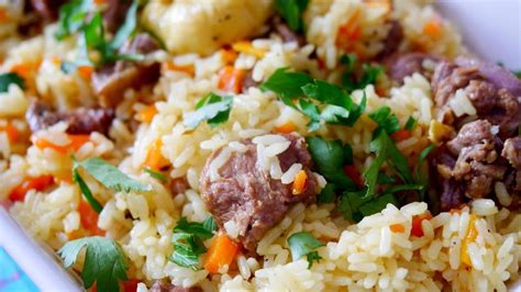Lamb Pilaf Uzbek