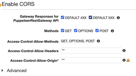 Lambda Cors Response