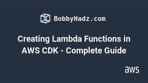 Lambda Function Cdk Example
