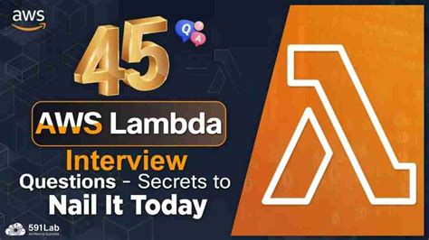 Lambda Function In Aws Interview Questions