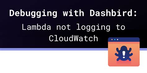 Lambda Not Logging To Cloudwatch