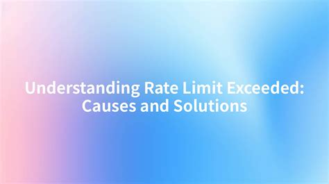 Lambda Rate Limit Exceeded