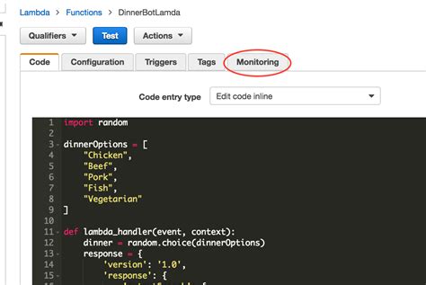 Lambda Return Json Array