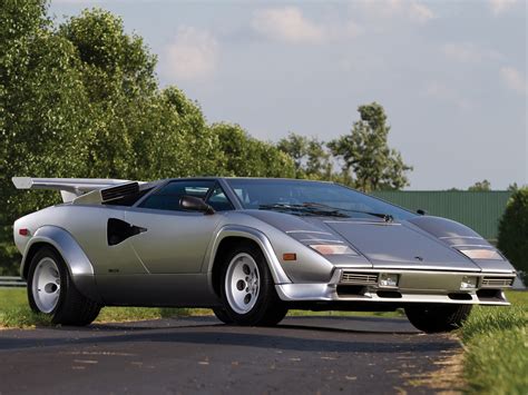 Lamborghini Countach Silver