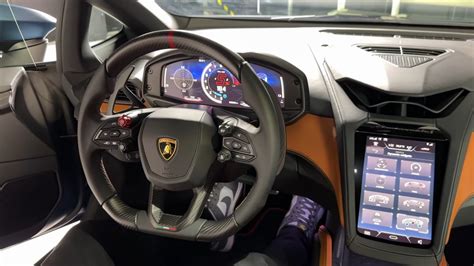 Lamborghini Inside Steering Wheel