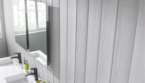 Lambris PVC Attitude blanc brillant Salle de bains