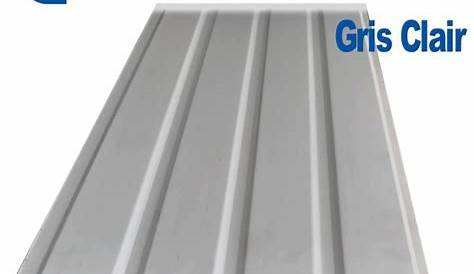 Lambris Pvc Exterieur Gris Anthracite Styl Alu Débord De