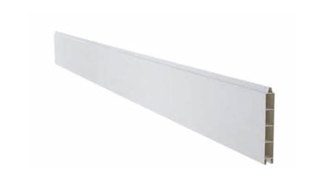 Lame ajourée PVC CLEA blanc, 2.8 x 12 x 150 cm Leroy Merlin