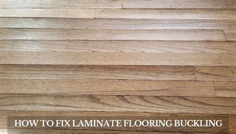 Laminate Floor Buckling