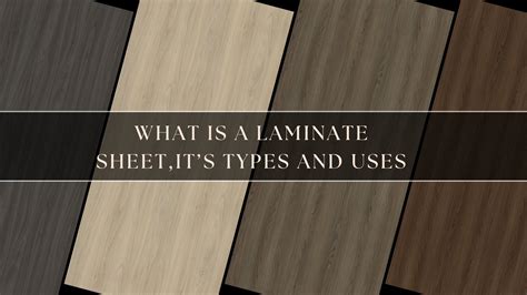 Laminate Sheets Uses